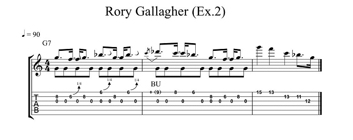 Rory Gallagher Licks