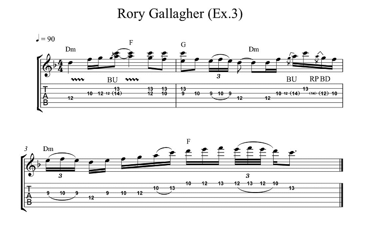 In the Style of Rory Gallagher